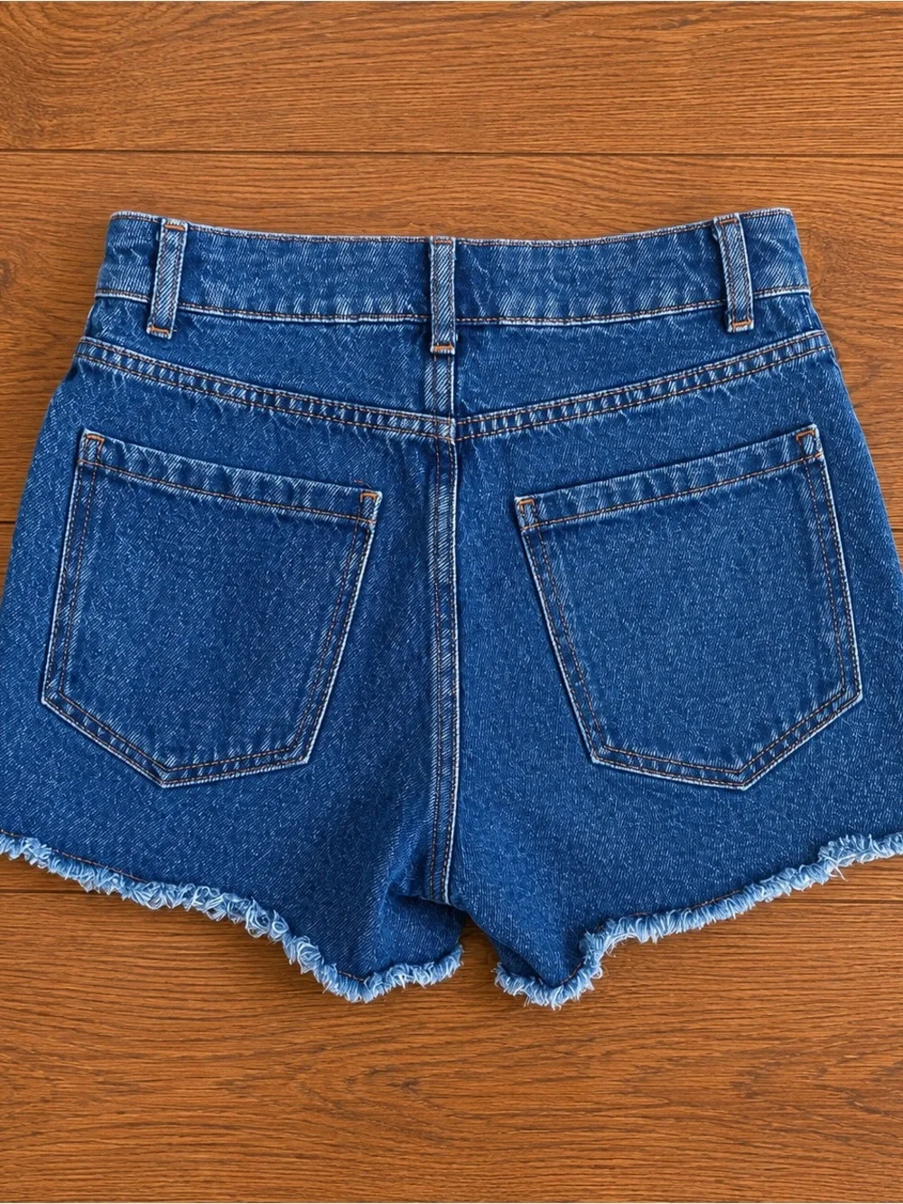FARM Rio for Anthropologie Crochet Granny Square Denim Shorts Women’s Size 26